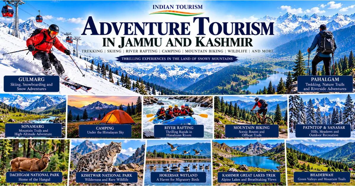 Adventure Tourism in Jammu and Kashmir: From Himalayan Treks to Skiing, Rafting and Mountain Trails