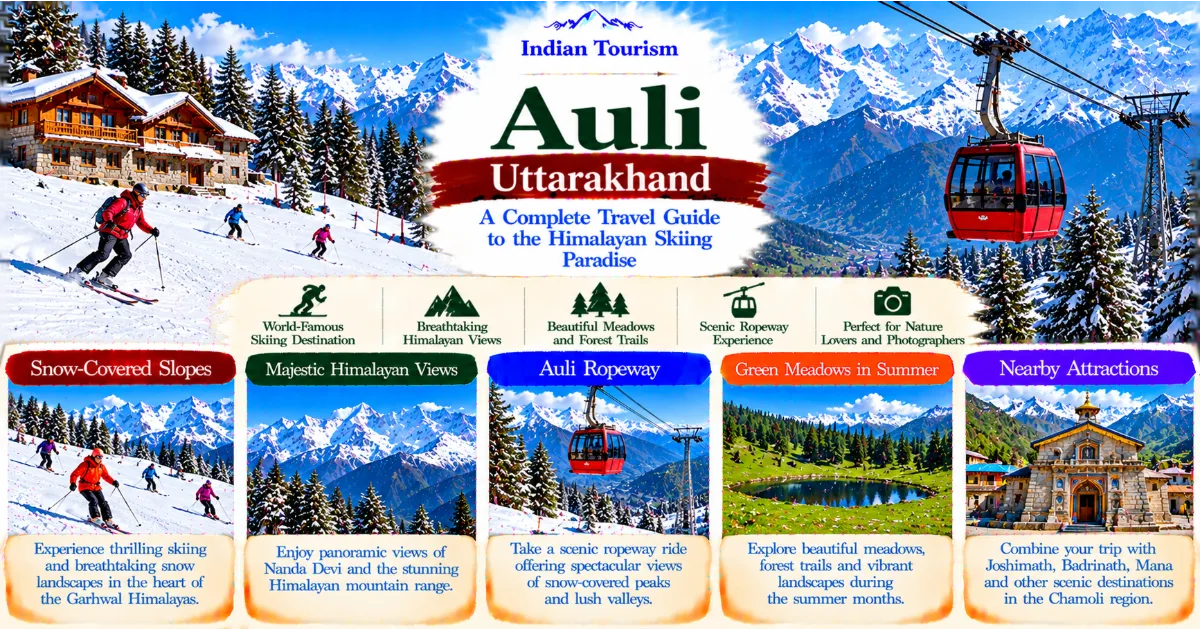 Auli, Uttarakhand: A Complete Travel Guide to the Himalayan Skiing Paradise