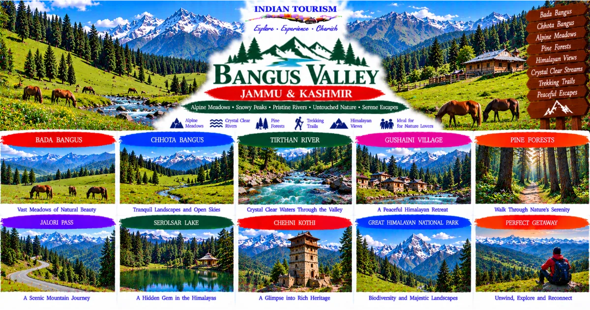 Bangus Valley Tourism Guide: Exploring Kashmir's Vast Alpine Meadows, Mountain Streams and Untouched Himalayan Beauty