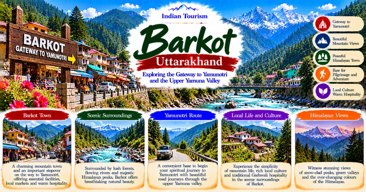 Barkot, Uttarakhand: Exploring the Gateway to Yamunotri and the Upper Yamuna Valley