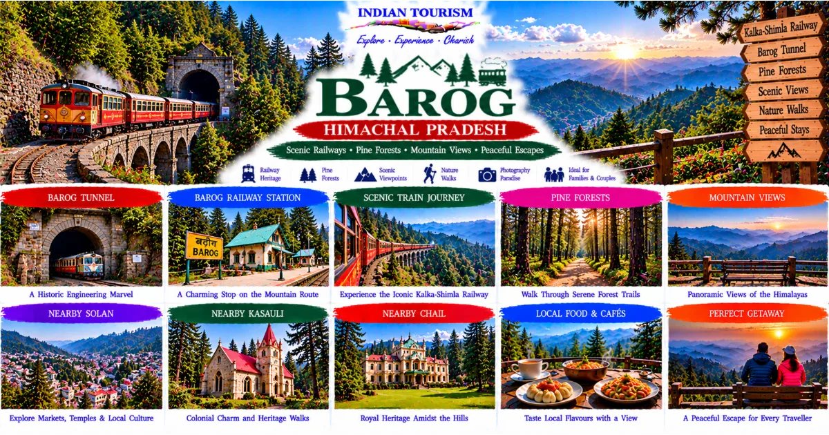 Barog Tourism Guide: Historic Mountain Railway, Pine Forests, Scenic Views and a Peaceful Himalayan Escape