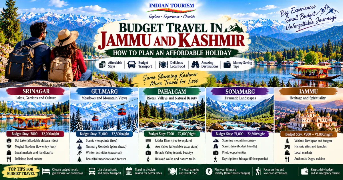 Budget Travel in Jammu and Kashmir: How to Plan an Affordable Holiday