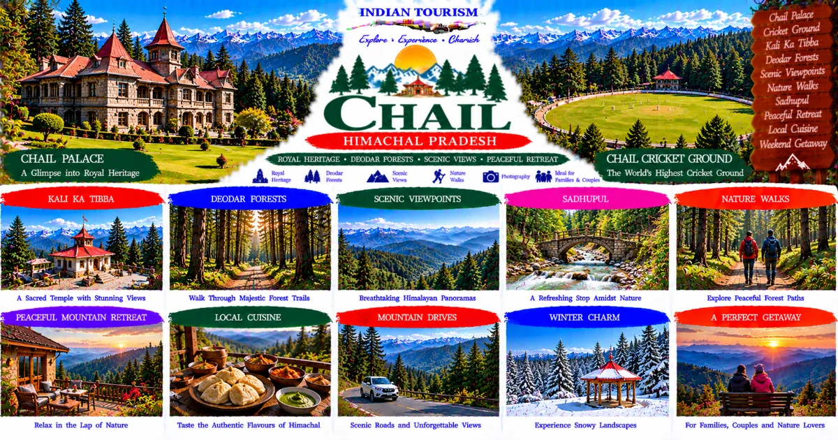Chail Tourism Guide: Discover the Quiet Himalayan Retreat of Himachal Pradesh