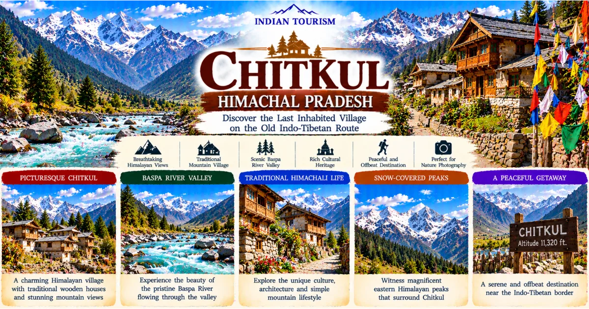 Chitkul, Himachal Pradesh: Discover the Last Inhabited Village on the Old Indo-Tibetan Route