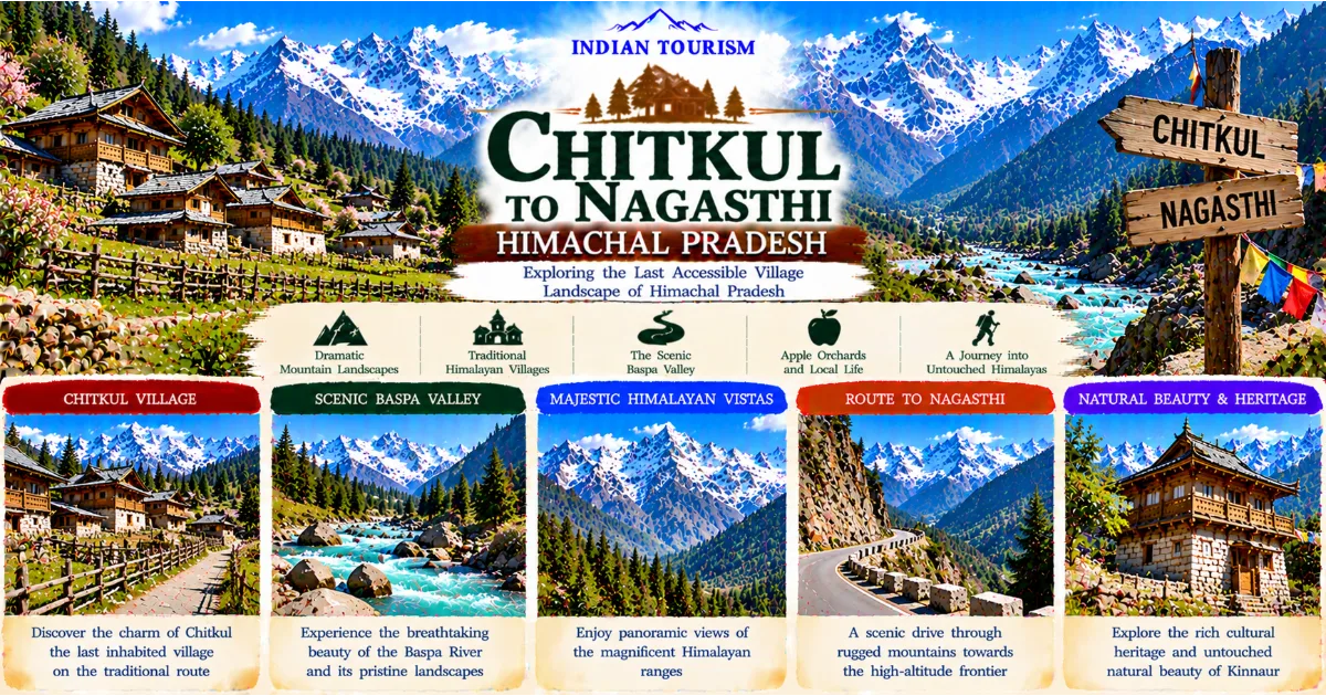 Chitkul to Nagasthi: Exploring the Last Accessible Village Landscape of Himachal Pradesh