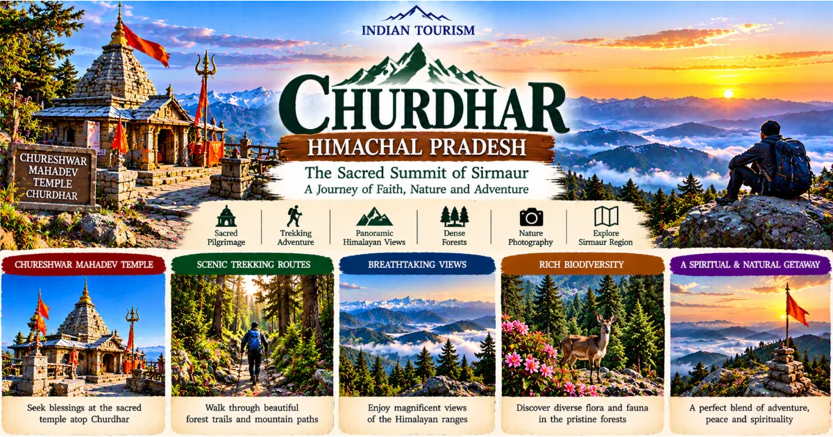 Churdhar, Himachal Pradesh: Discover the Sacred Summit of Sirmaur and Its Magnificent Himalayan Views