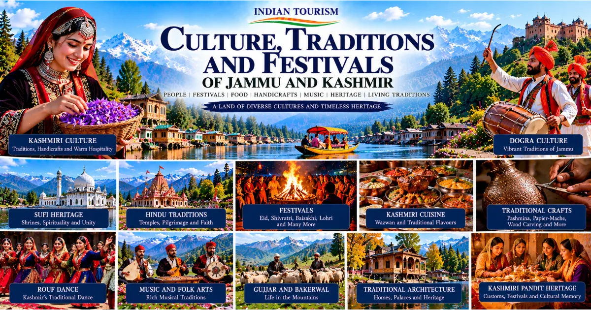 Culture, Traditions and Festivals of Jammu and Kashmir: Discover the Living Heritage of the Himalayas