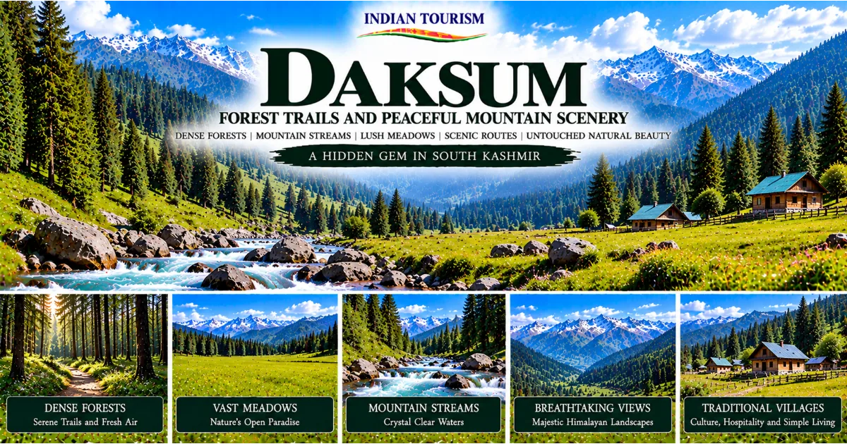 Daksum: Forest Trails and Peaceful Mountain Scenery