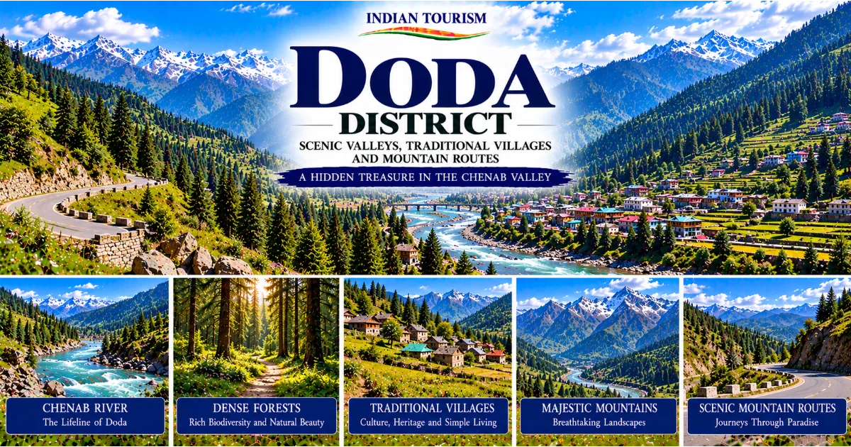 Doda District: Scenic Valleys, Traditional Villages and Mountain Routes