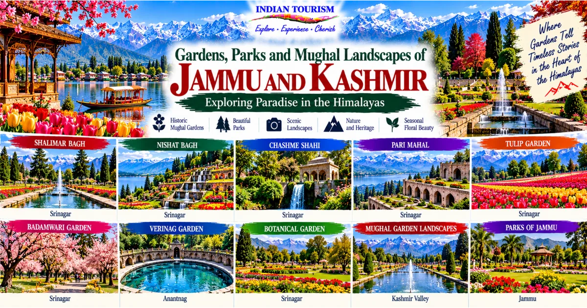 Gardens, Parks and Mughal Landscapes of Jammu and Kashmir: Exploring Paradise in the Himalayas