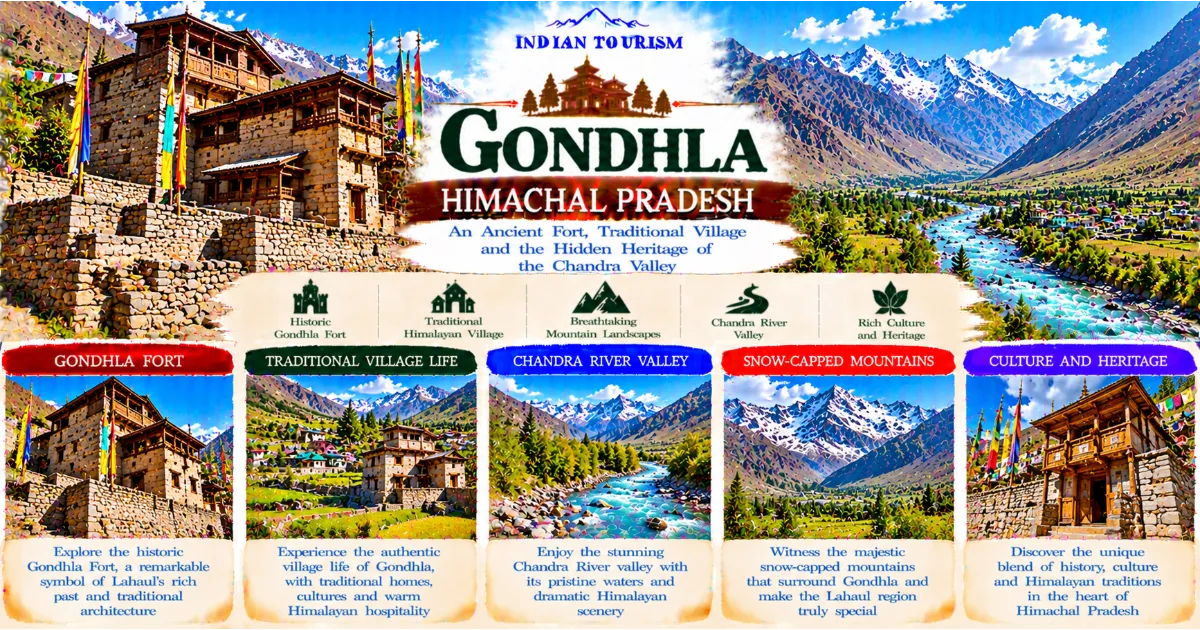 Gondhla Village, Himachal Pradesh: Discover an Ancient Fort, Traditional Lahauli Architecture and the Hidden Heritage of the Chandra Valley