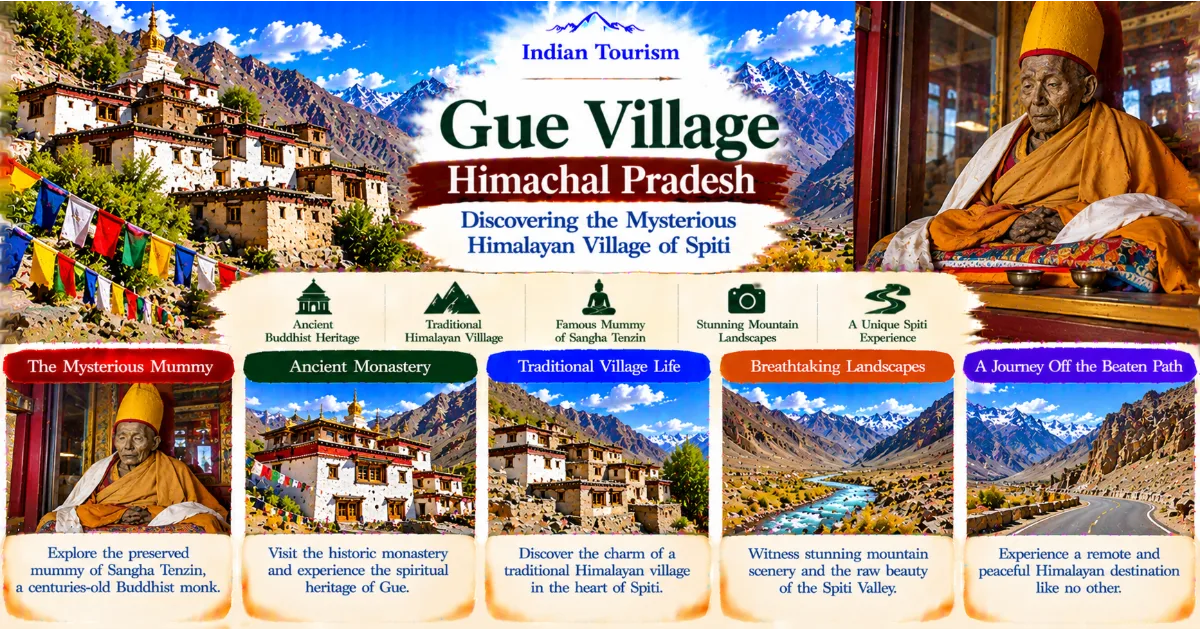 Gue Village, Himachal Pradesh: Discovering the Mysterious Himalayan Village of Spiti