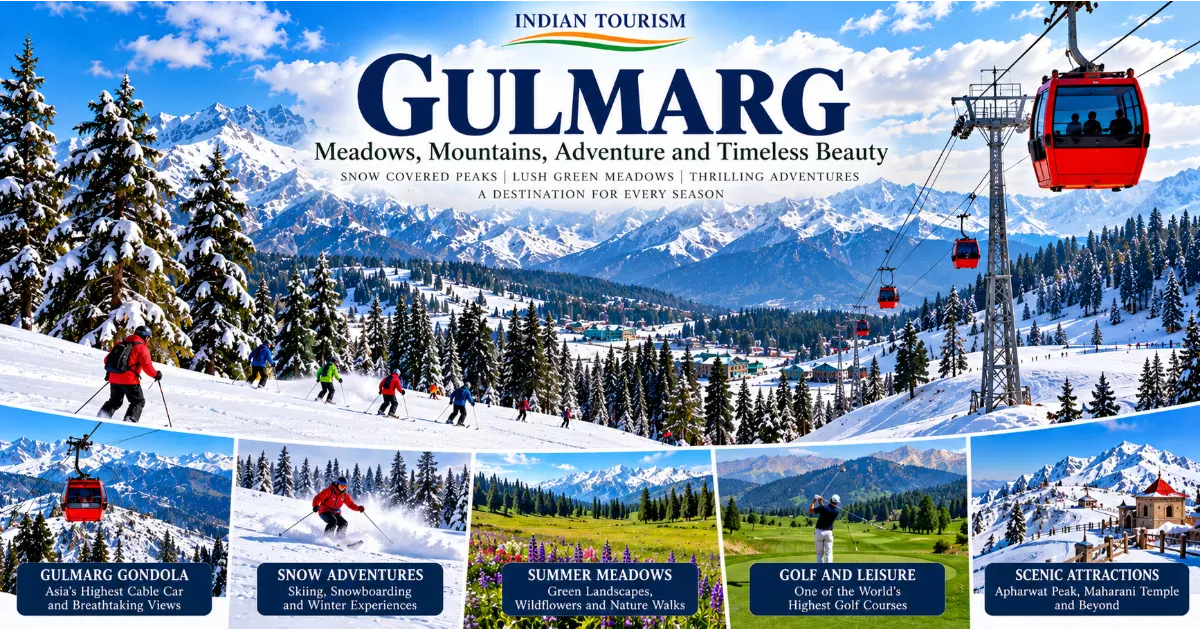 Gulmarg Tourism: Discover the Meadows, Mountains and Snow Adventures of Kashmir