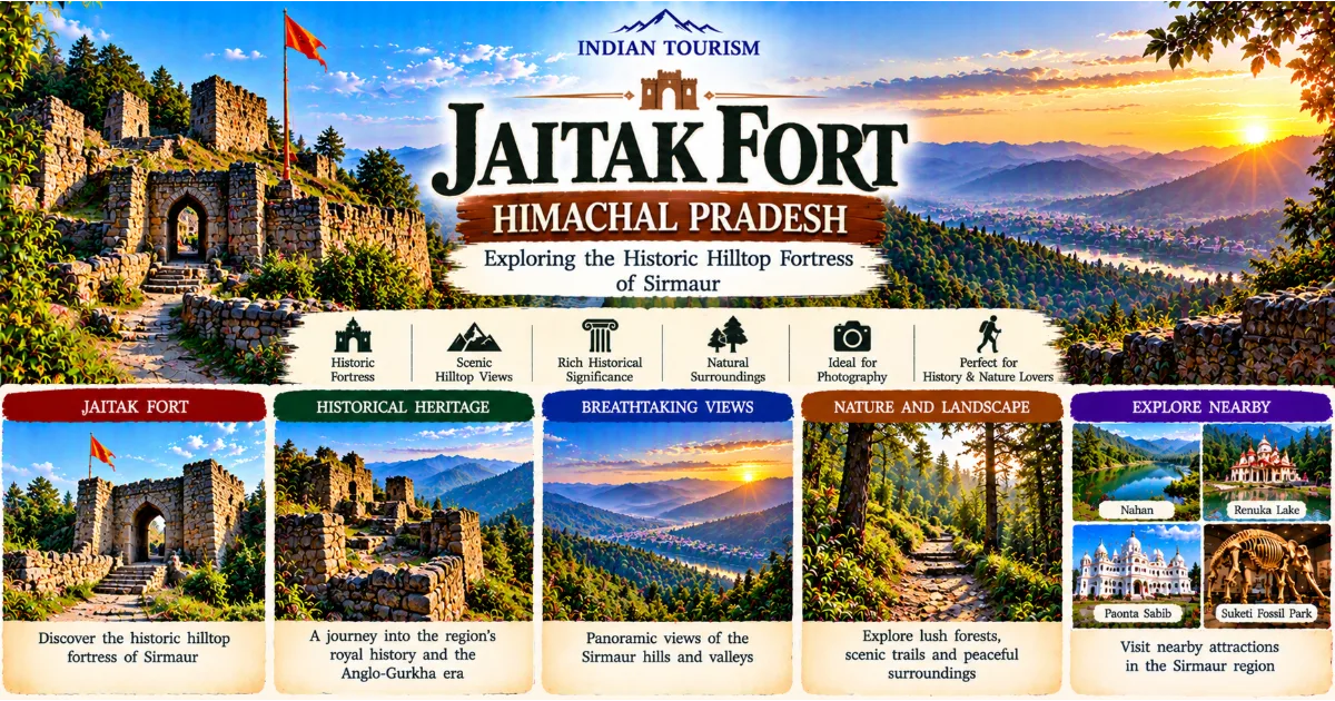 Jaitak Fort, Himachal Pradesh: Exploring the Historic Hilltop Fortress of Sirmaur