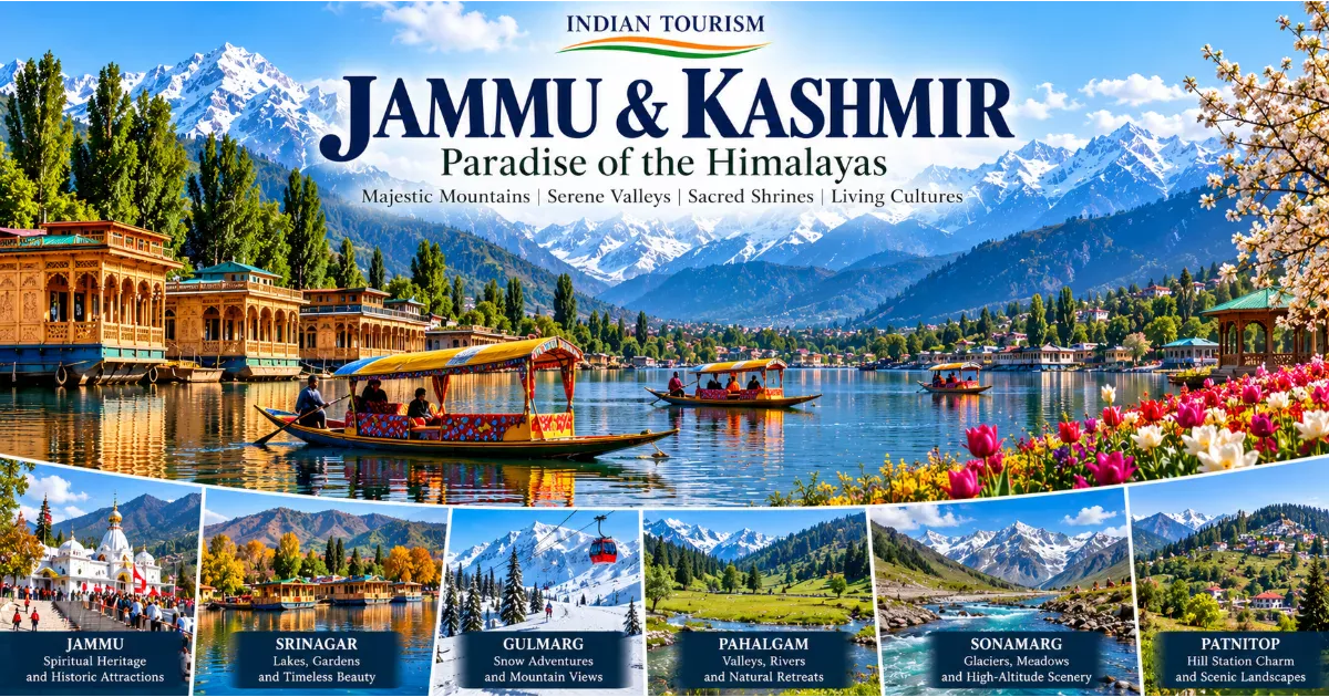 Jammu and Kashmir Tourism: Discover the Paradise of the Himalayas