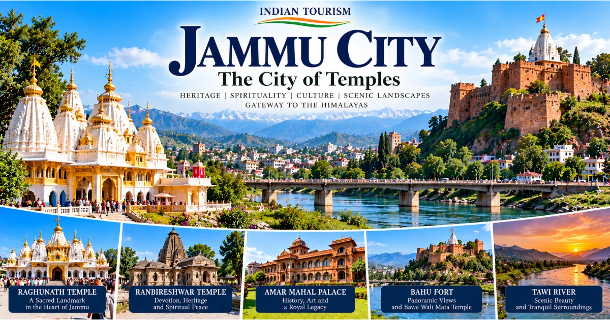 Jammu City Tourism: Discover the City of Temples, Heritage, Culture and the Gateway to the Himalayas