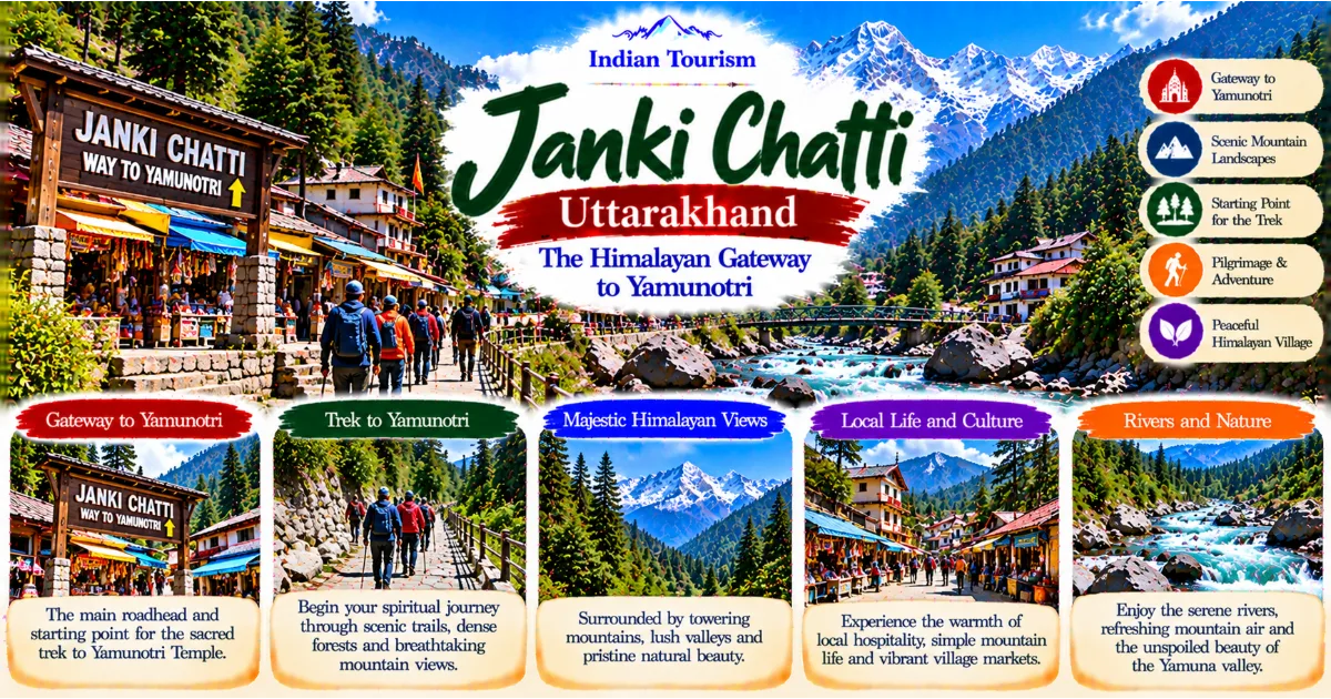 Janki Chatti, Uttarakhand: The Himalayan Gateway to Yamunotri