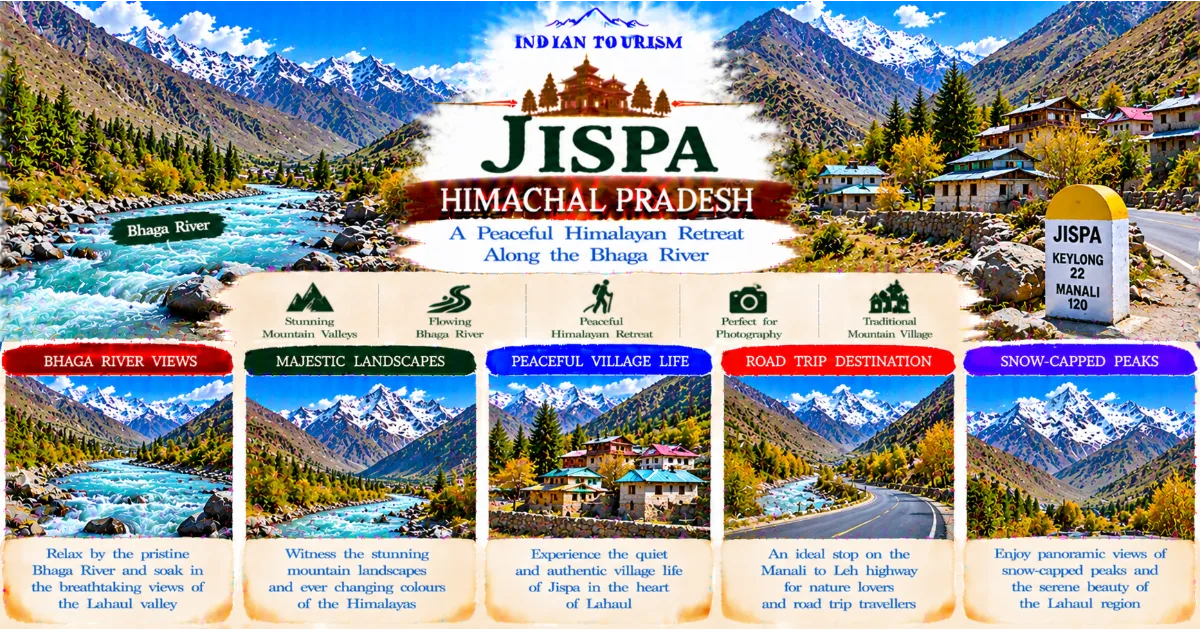 Jispa , Himachal Pradesh: A peaceful Himalayan retreat along the bhaga river