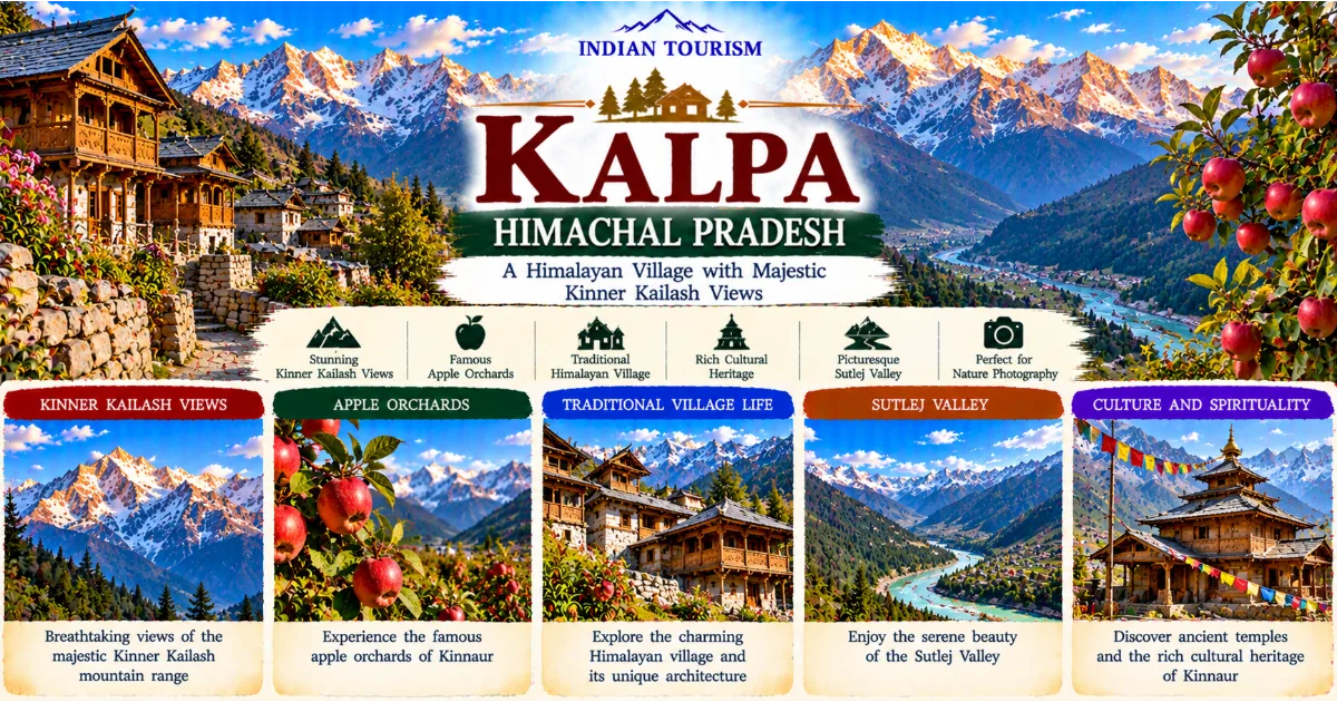 Kalpa, Himachal Pradesh: A Himalayan Village with Majestic Kinner Kailash Views