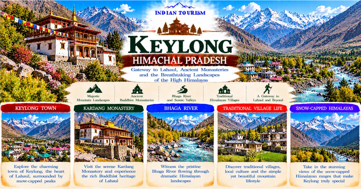 Keylong, Himachal Pradesh: Discover the Gateway to Lahaul, Ancient Monasteries and the Dramatic Landscapes of the High Himalayas
