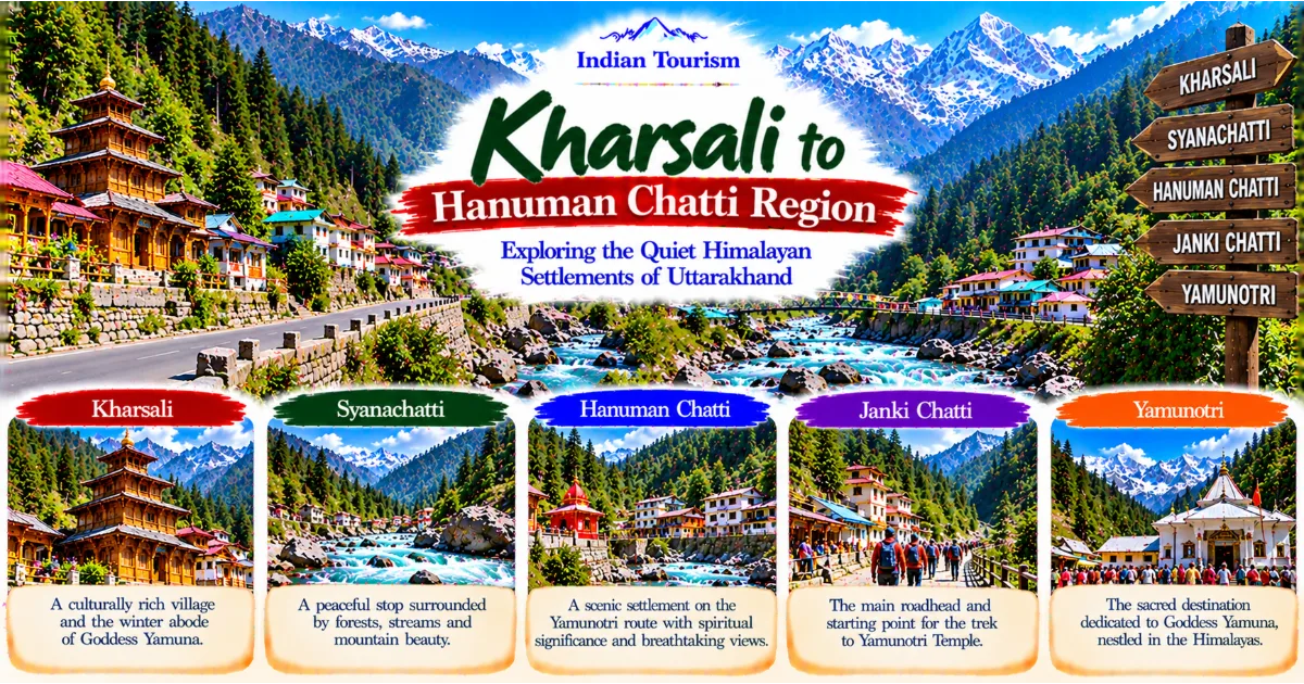 Kharsali to Hanuman Chatti Region: Exploring the Quiet Himalayan Settlements of Uttarakhand