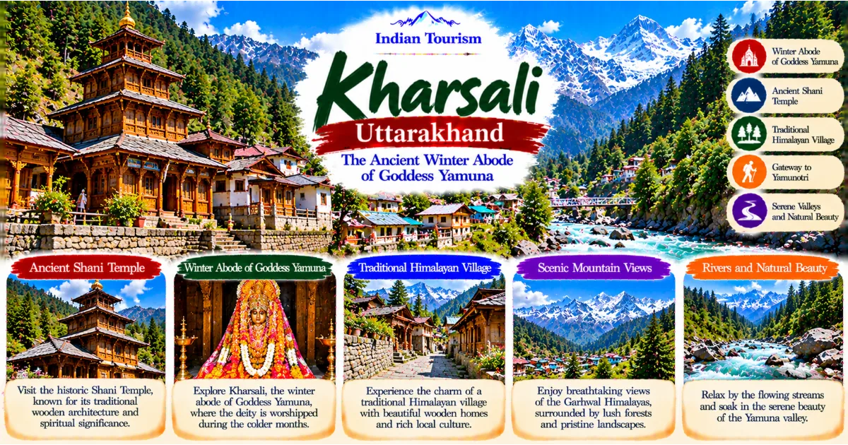Kharsali, Uttarakhand: The Ancient Winter Abode of Goddess Yamuna