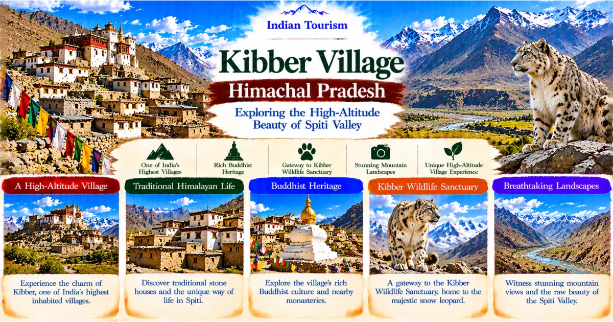 Kibber Village, Himachal Pradesh: Exploring the High-Altitude Beauty of Spiti Valley