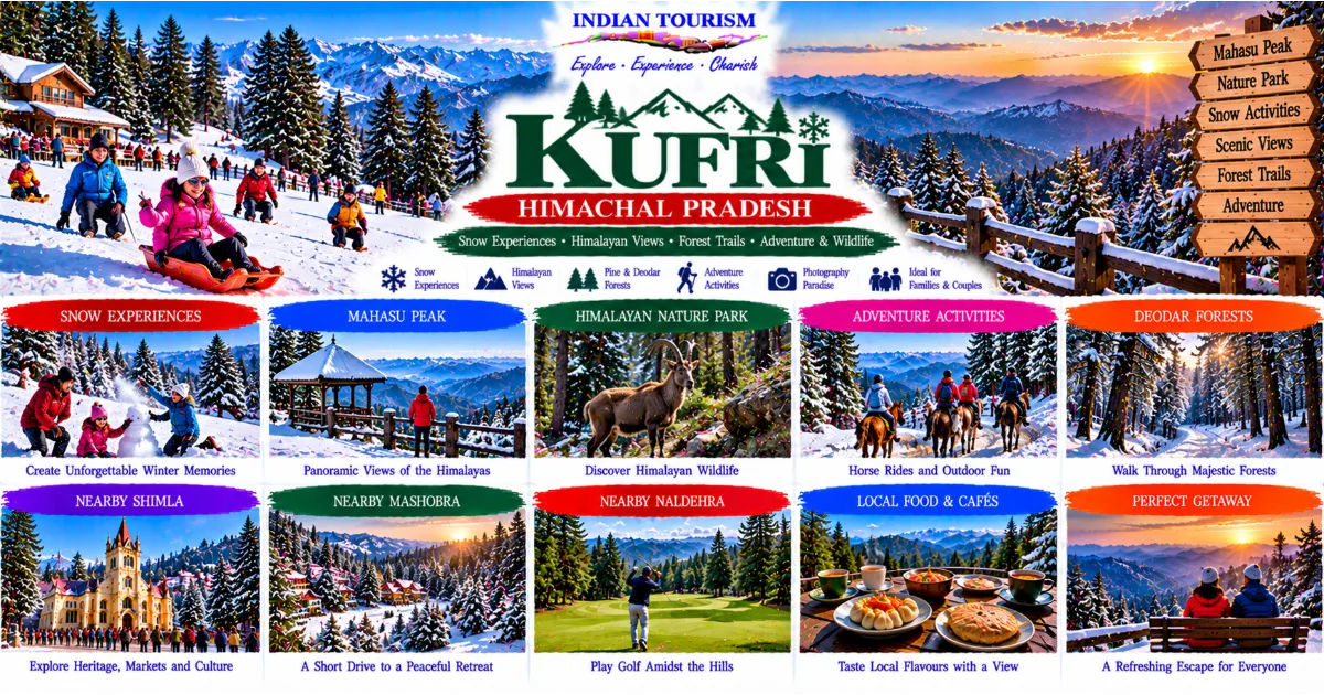 Kufri Tourism Guide: Himalayan Views, Snow Experiences, Forest Trails and Adventure Near Shimla