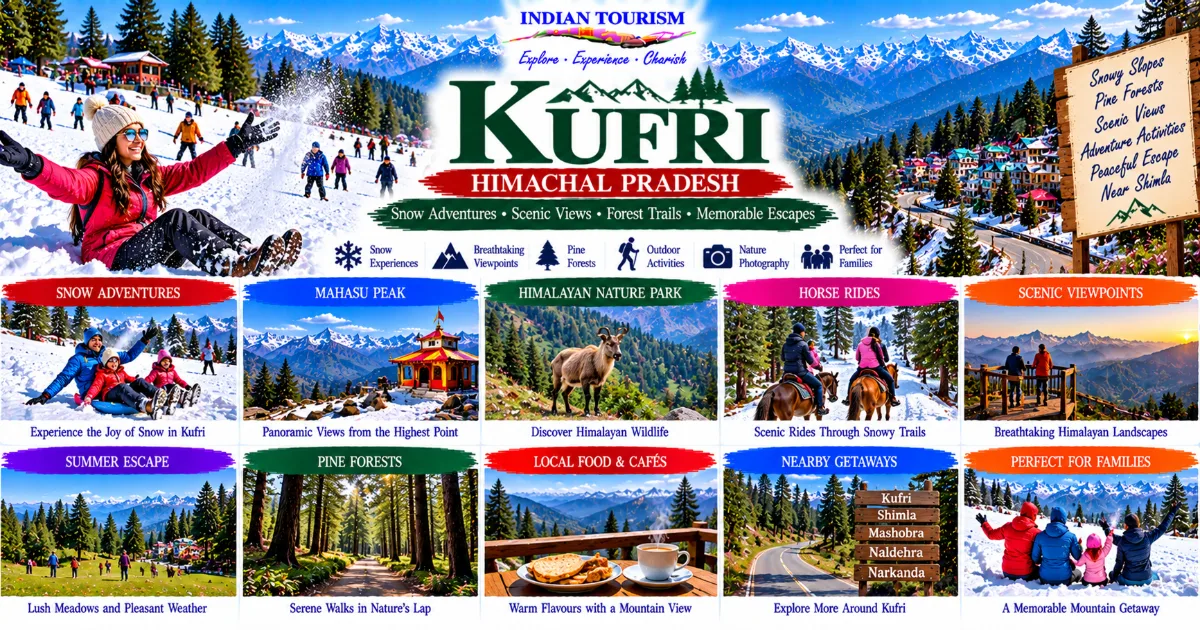 Kufri Tourism Guide: Snow Adventures, Himalayan Views, Forest Trails and the Best Places to Visit