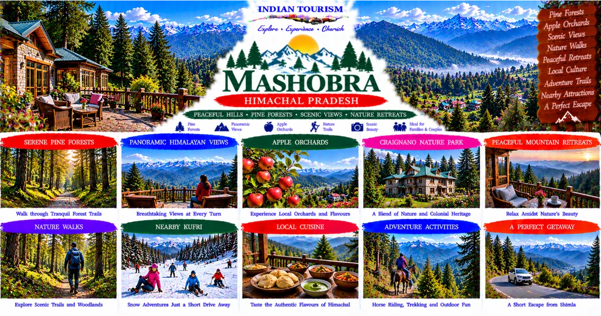 Mashobra Tourism Guide: Discovering Quiet Himalayan Forests, Apple Orchards, Mountain Retreats and the Peaceful Side of Himachal Pradesh