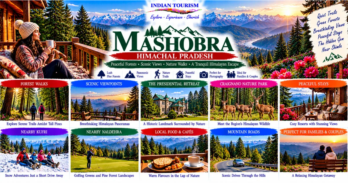 Mashobra Tourism Guide: Forest Walks, Mountain Views, Peaceful Stays and Hidden Natural Beauty Near Shimla