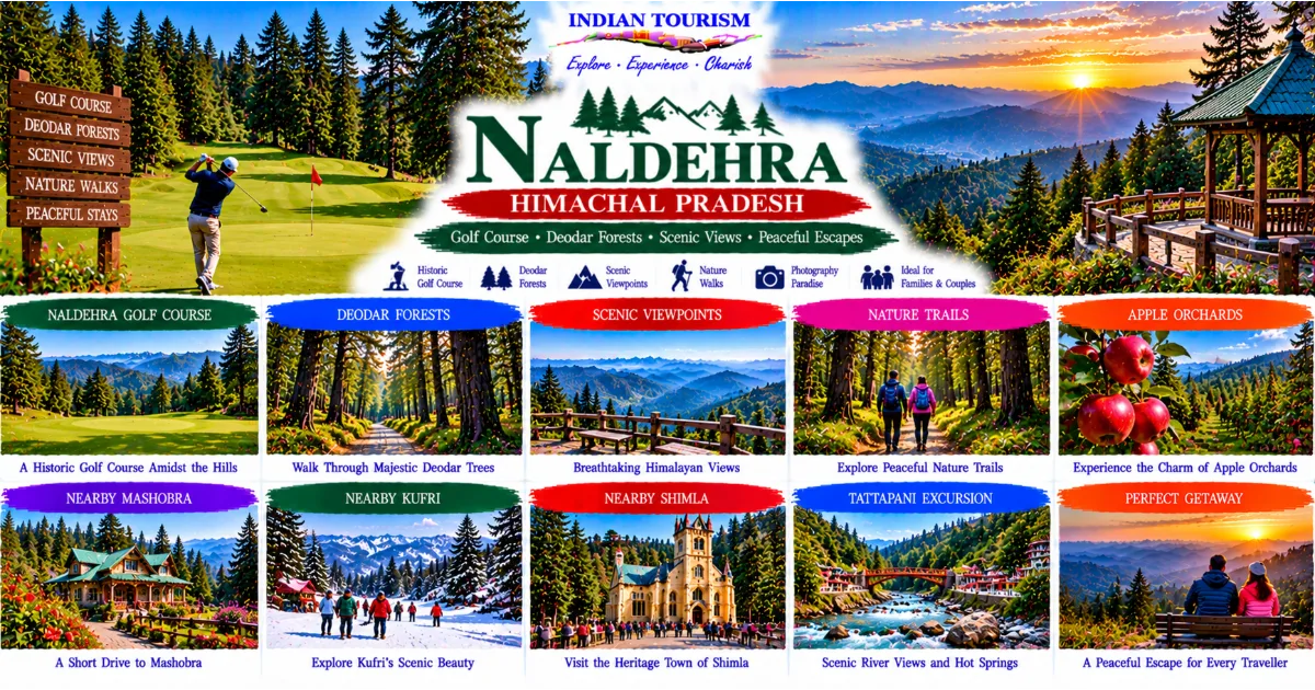 Naldehra Tourism Guide: Historic Golf Course, Deodar Forests, Mountain Views and Peaceful Himalayan Walks