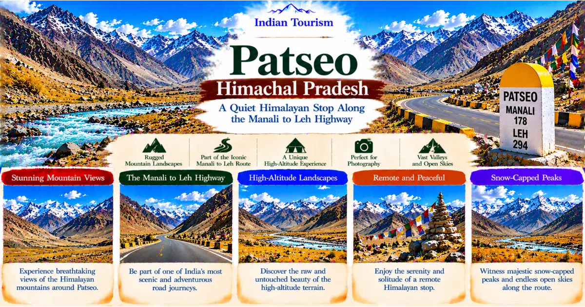 Patseo, Himachal Pradesh: A Quiet Himalayan Stop Along the Manali to Leh Highway