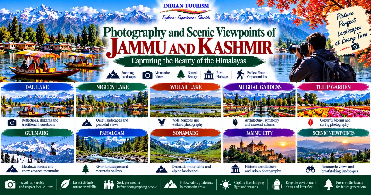 Photography and Scenic Viewpoints of Jammu and Kashmir: Capturing the Beauty of the Himalayas