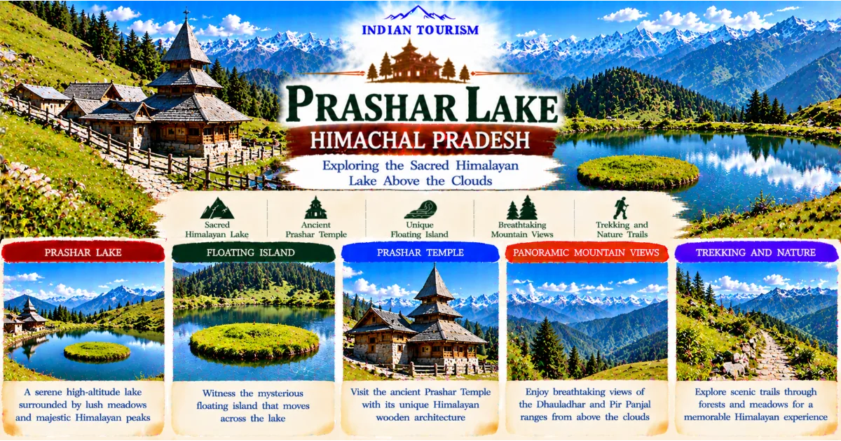 Prashar Lake, Himachal Pradesh: Exploring the Sacred Himalayan Lake Above the Clouds