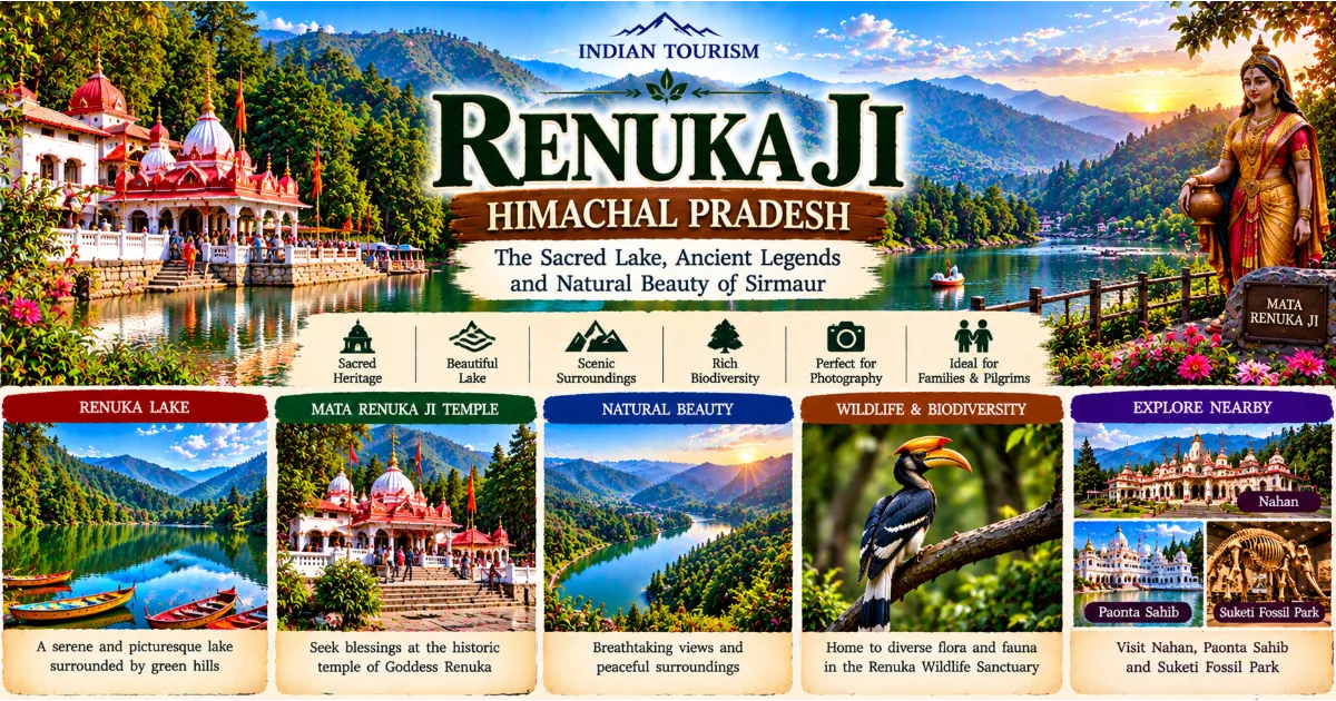 Renuka Ji, Himachal Pradesh: Discover the Sacred Lake, Ancient Legends and Natural Beauty of Sirmaur