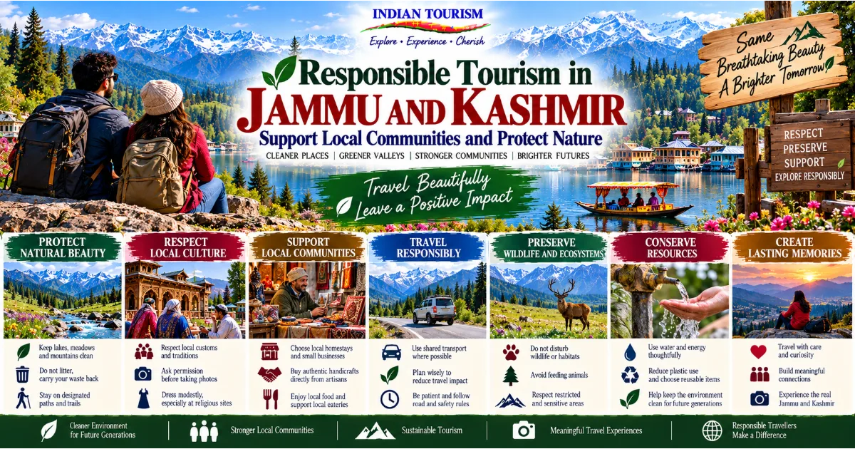 Responsible Tourism in Jammu and Kashmir: Supporting Local Communities and Protecting Nature