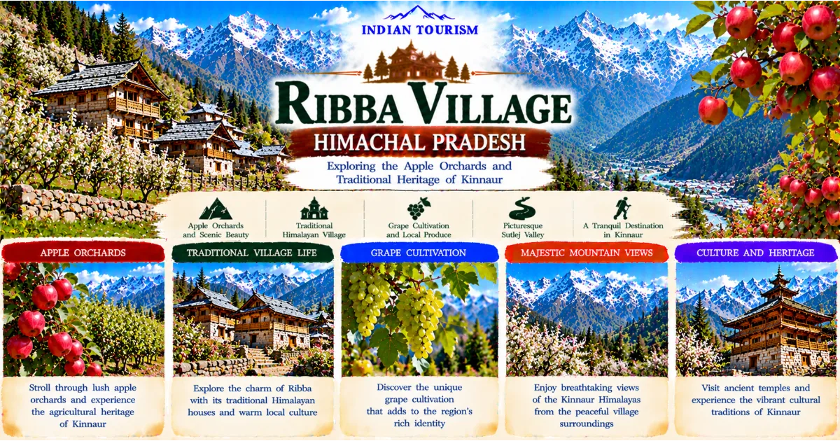 Ribba Village, Himachal Pradesh: Exploring the Apple Orchards and Traditional Heritage of Kinnaur
