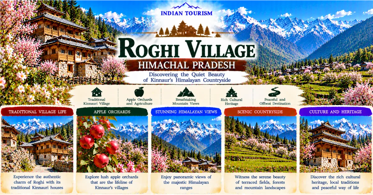 Roghi Village, Himachal Pradesh: Discovering the Quiet Beauty of Kinnaur's Himalayan Countryside