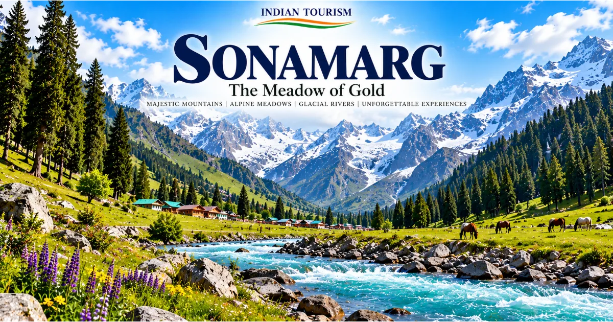 Sonamarg Tourism: Discover Kashmir's Golden Meadows and Majestic Himalayan Mountains
