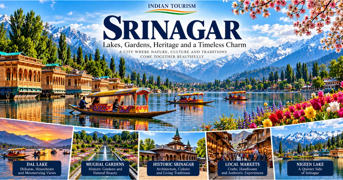 Srinagar Tourism: Discover the City of Lakes, Gardens and Himalayan Beauty