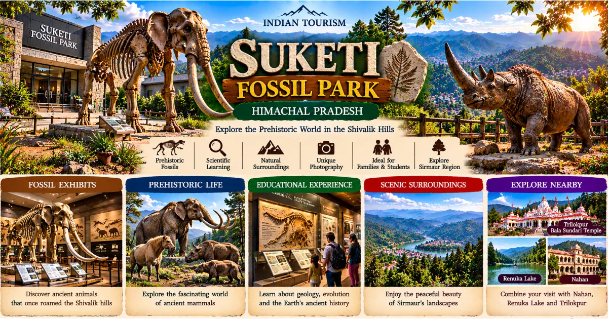 Suketi Fossil Park, Himachal Pradesh: Discover the Prehistoric World Hidden in the Shivalik Hills