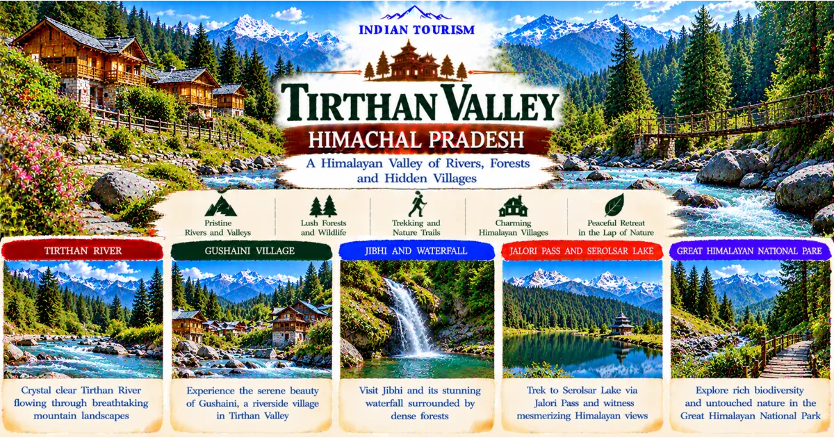 Tirthan Valley, Himachal Pradesh: A Complete Travel Guide to the Himalayan Valley of Rivers, Forests and Hidden Villages