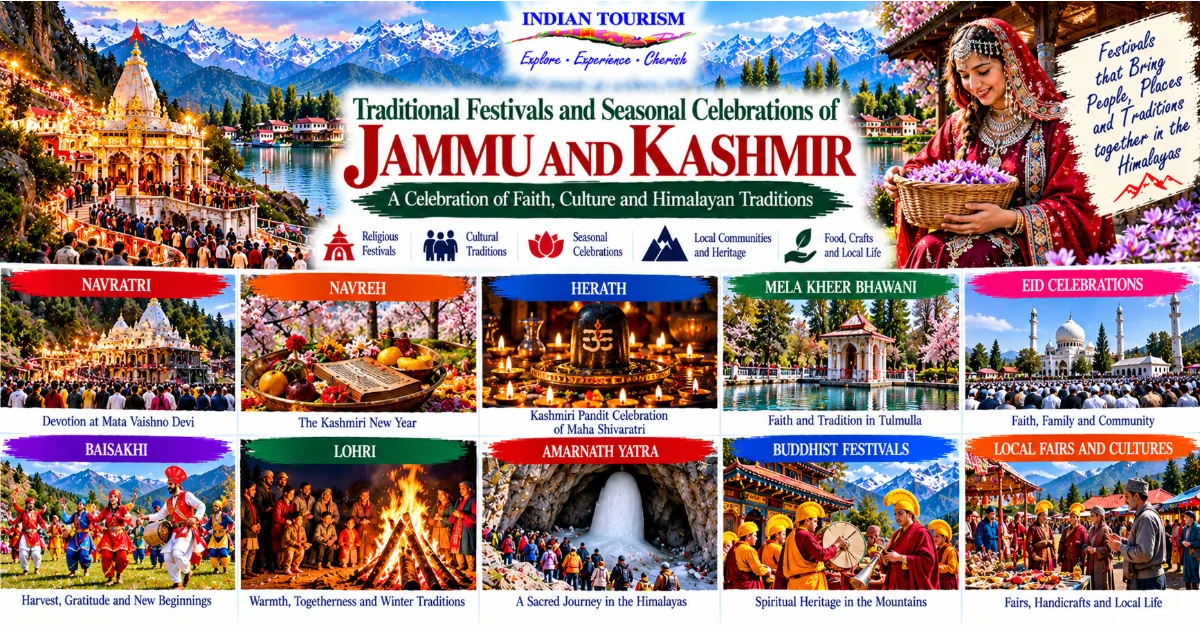 Traditional Festivals and Seasonal Celebrations of Jammu and Kashmir: Discovering the Cultural Calendar of the Himalayas