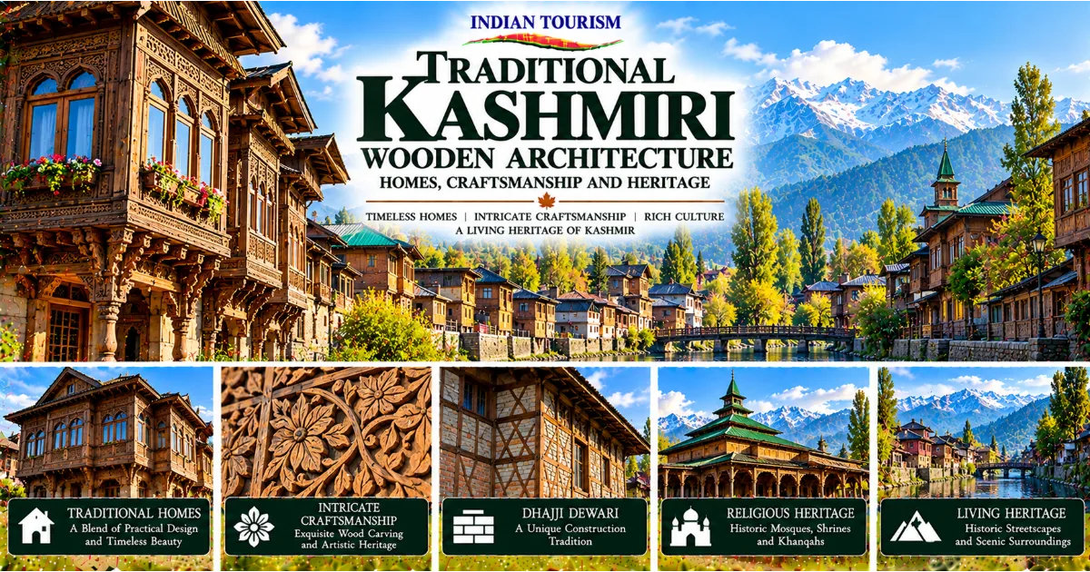 Traditional Kashmiri Wooden Architecture: Homes, Craftsmanship and Heritage