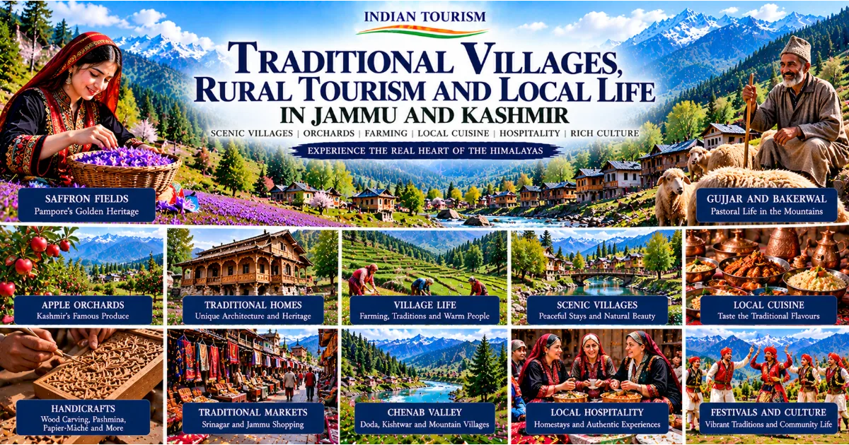 Traditional Villages, Rural Tourism and Local Life in Jammu and Kashmir: Discovering the Heart of the Himalayas