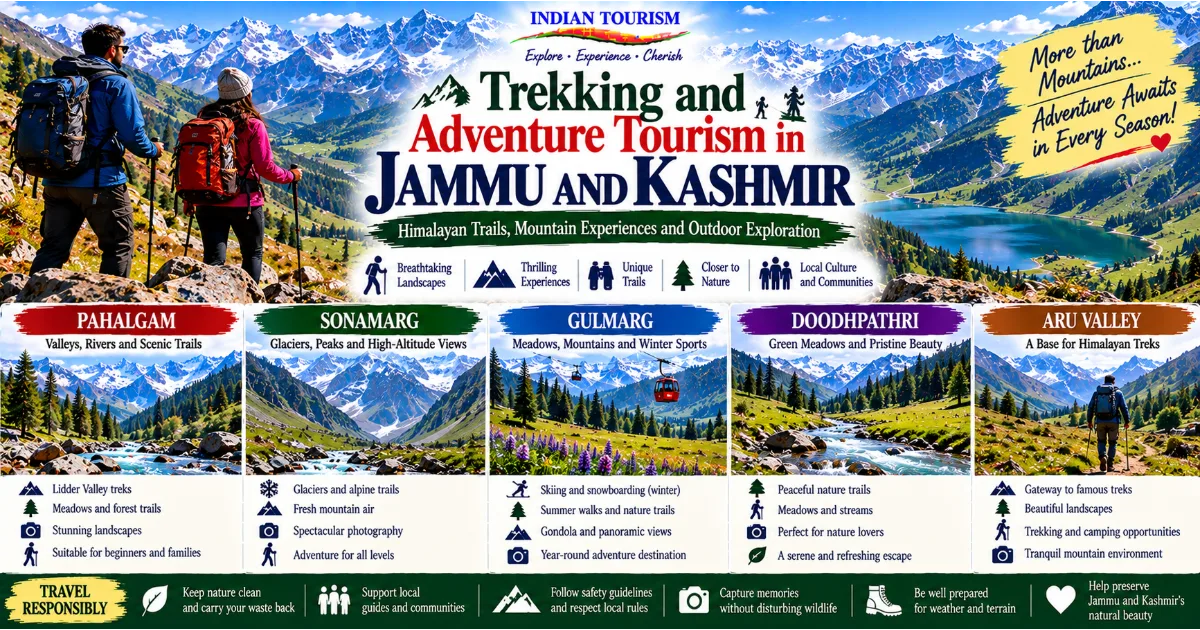 Trekking and Adventure Tourism in Jammu and Kashmir: Himalayan Trails, Mountain Experiences and Outdoor Exploration