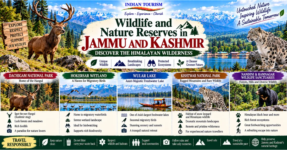 Wildlife and Nature Reserves in Jammu and Kashmir: Discover the Himalayan Wilderness